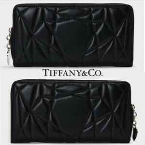 Tiffany & Co. Black Quilted Women's Wallet